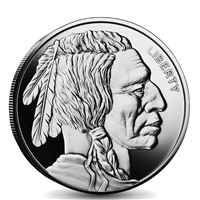 silver buffalo round fine silver