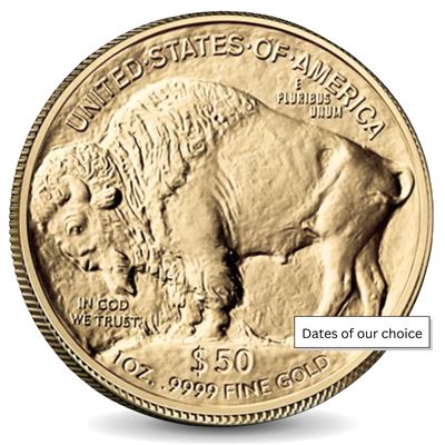 american gold buffalo random year