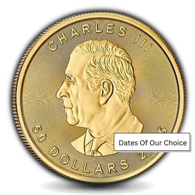 canadian gold maple leaf random