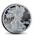 walking liberty silver round fine