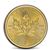 gold canadian maple leaf