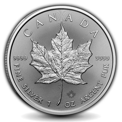 canadian silver maple leaf