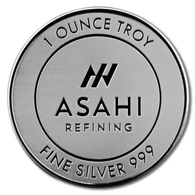 silver round random design fine