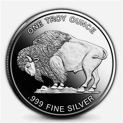 silver round random design fine