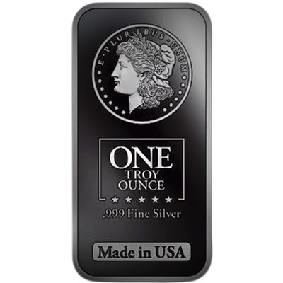 morgan silver bar fine