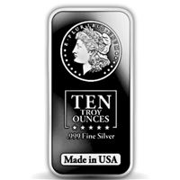 morgan silver bar fine