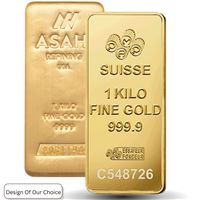 kilogram gold bar fine gold