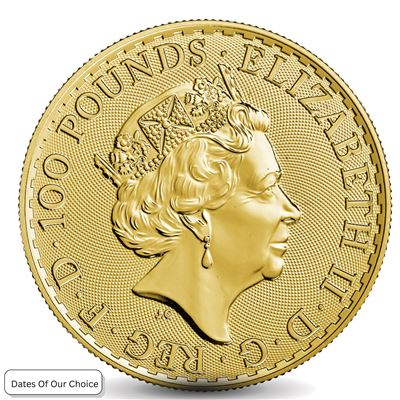 great britain gold britannia dates