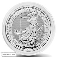 great britain silver britannia dates